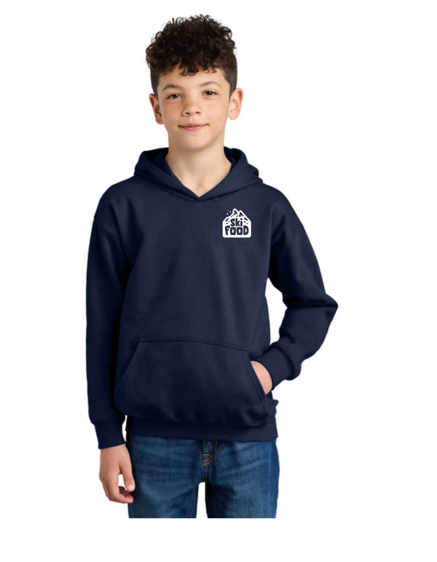 SkiFood Youth Ski & Snowboard Hoodie - Carve like TURNZ the TURKEY