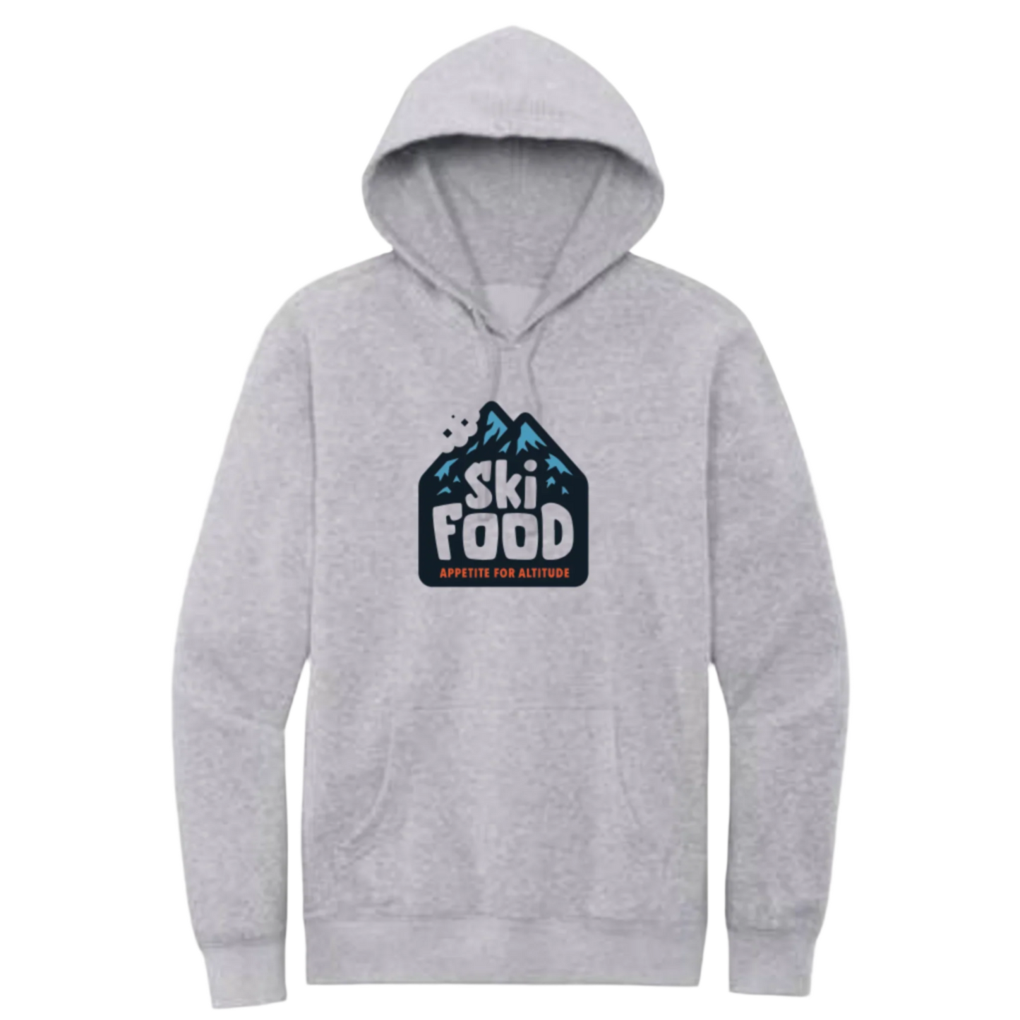 SkiFood Classic Hoodie – Eco Fleece Pullover for Chill Days & Mountain Vibes