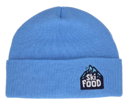 SkiFood Cuffed Beanie – Cozy Knit Hat for Ski Days & Chill Vibes