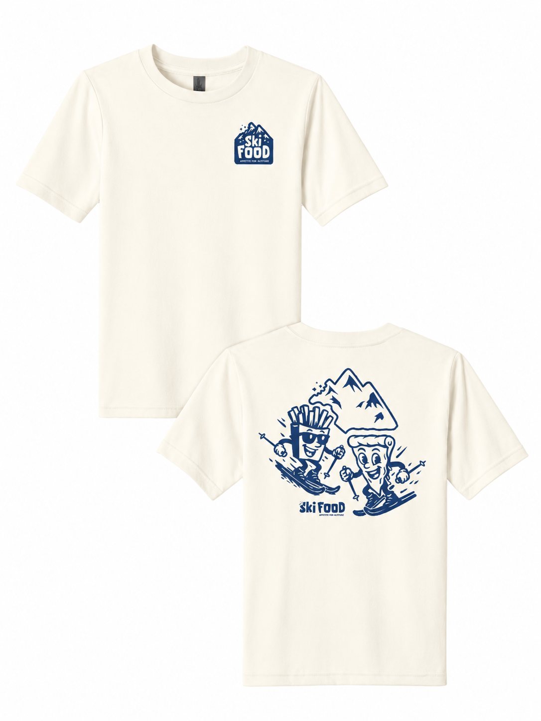 pizza french fries T-shirts Unisex