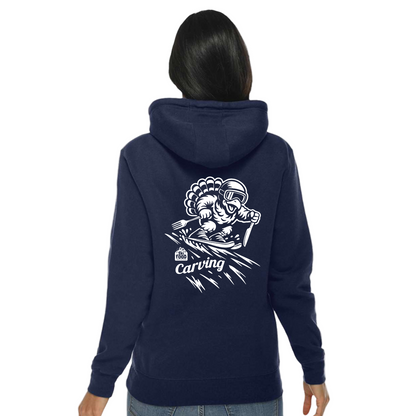Adult Hoodie I Carve like TURNZ the TURKEY