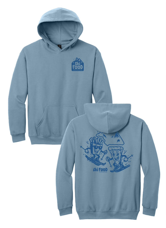 SKIFOOD Youth Ski & Snowboard Hoodie – Powder Days to Skate Park Afternoons Sustainable Fleece