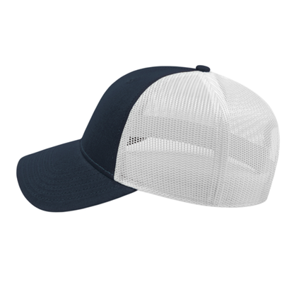 SkiFood Trucker Hat – Embroidered Logo Mesh Back Cap Snapback for Ski & Adventure