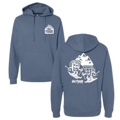 Adult Hoodie | Pizza & French Fry Fun with Cheesy Charley and Fred the Fry