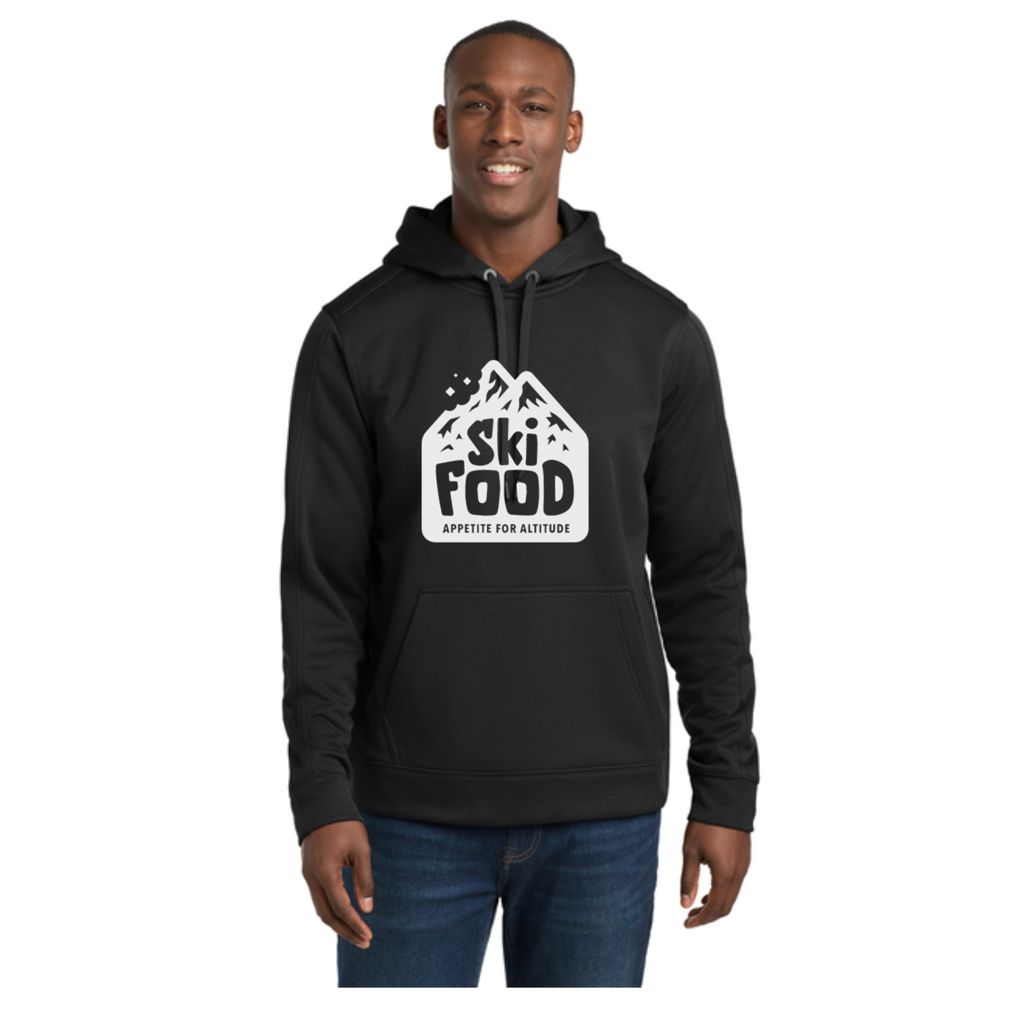 Water Repellent Adult SkiFood Classic Hoodie