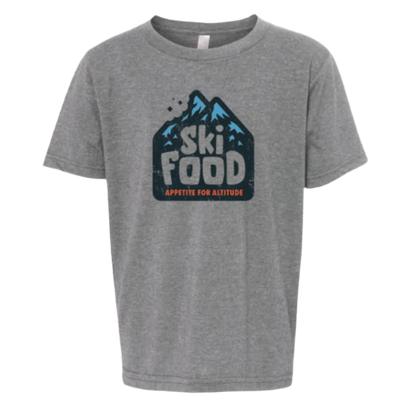 SkiFood Youth Tee – Ultra-Soft Cotton Blend T-Shirt for Chill & Adventure