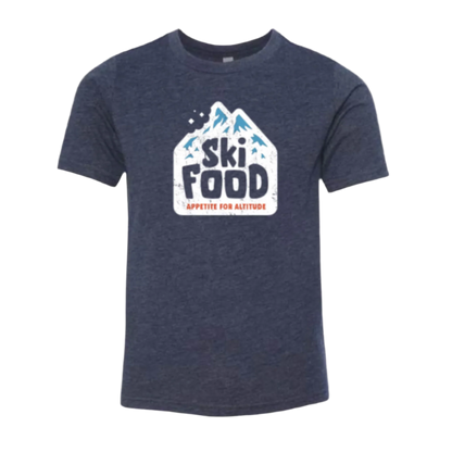 SkiFood Youth Tee – Ultra-Soft Cotton Blend T-Shirt for Chill & Adventure